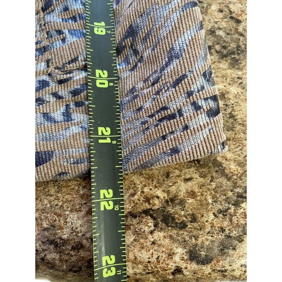 Abstract Print Full Zip‎ Jacket, Neutral Tones, Lightweight Coat - Picture 10 of 12